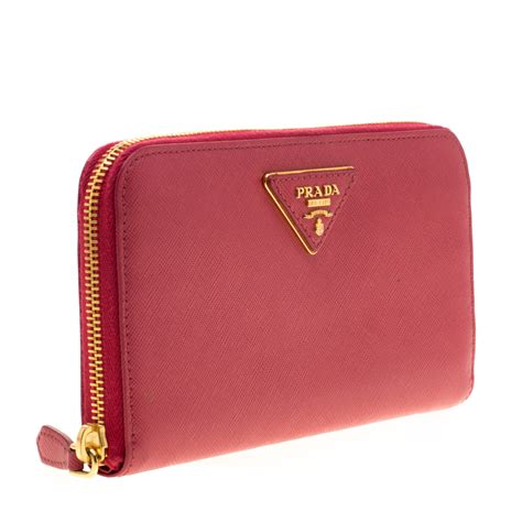 prada wallet leather|prada leather wallets for women.